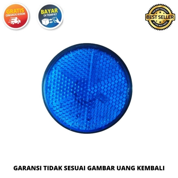 Lampu LED mata kucing bulat nmax new - Biru