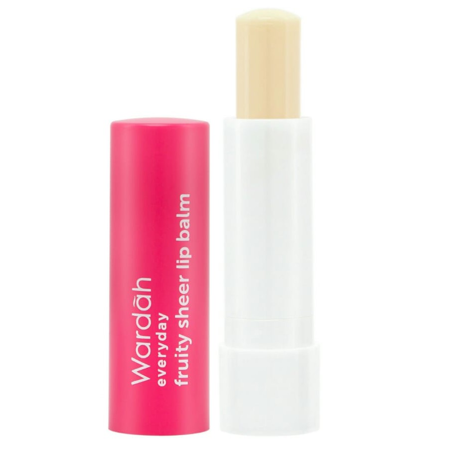 WARDAH Fruity Sheer Lip Balm Strawberry 4gr