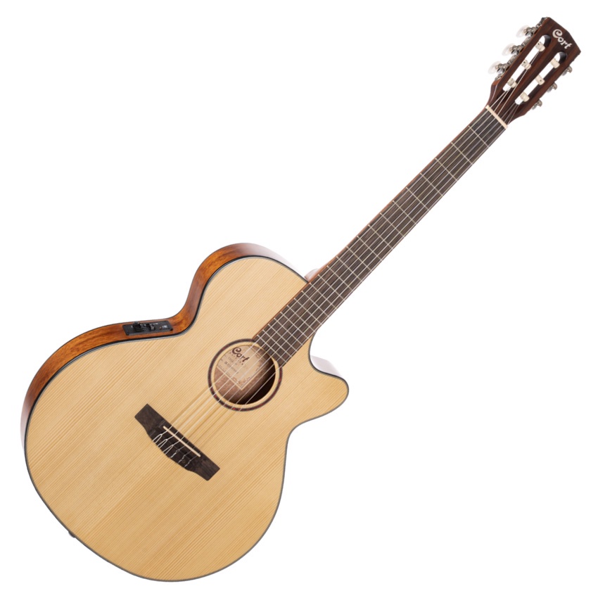 Gitar Klasik-Elektrik Cort CEC3 Natural Satin