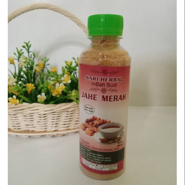 

Minuman Kesehatan "Sari Herbal" mBah Sudi Jahe Merah 200gr