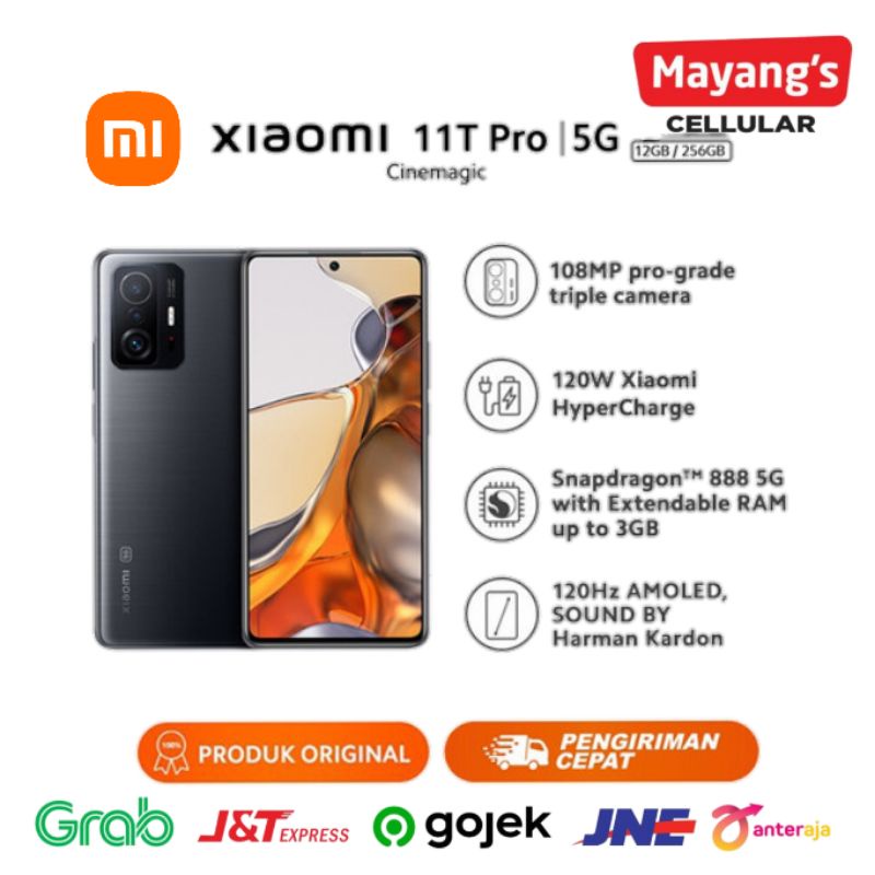 Jual xiaomi mi 11T pro 5G | 12/256gb 8/256gb Garansi Resmi | snapdragon