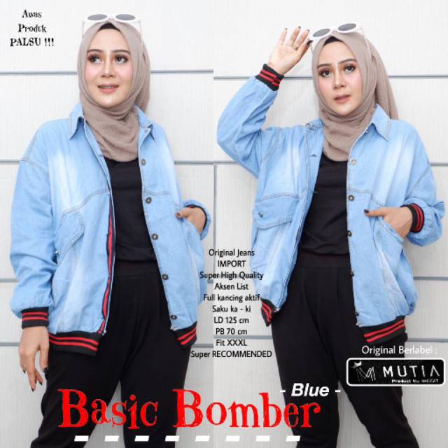Jaket Bomber Cewek /Jaket Cewek/ Jaket Levis/Jaket Levis Cewek/Jaket Murah /Jaket Berkualitas