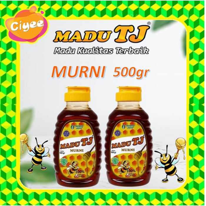 

(BISA COD) Ciyee.. Madu TJ MURNI 500gr / Madu Murni Tresnojoyo / Madu Tresnojoyo - Tj Murni 500gr