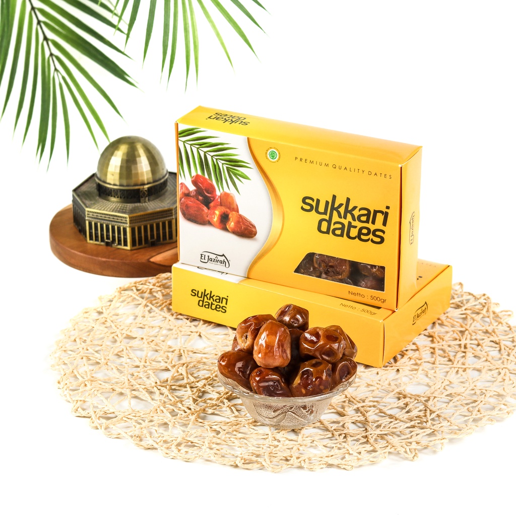 

Kurma Sukkari Premium Eljazirah 500 Gram