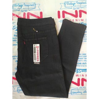  Legging  Jeans Jegging Pinggang Karet Murah  Dewasa Denim 