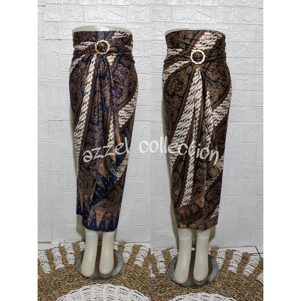 Rok Lilit Batik Bawahan Kebaya Rok Lilit Modern Pakaian Tradisional/ motif tumpal