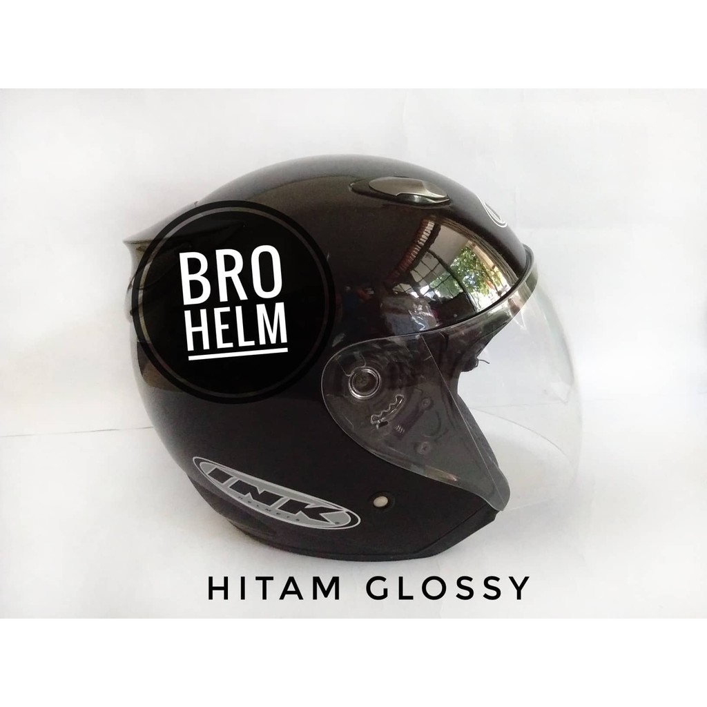 

helm ink Hitam Glossy [PAKE KARDUS]