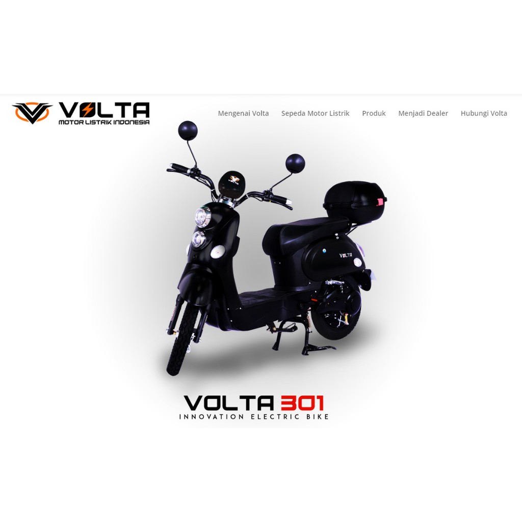  Sepeda  Listrik  Volta  301  Electric Motorcycle Shopee 