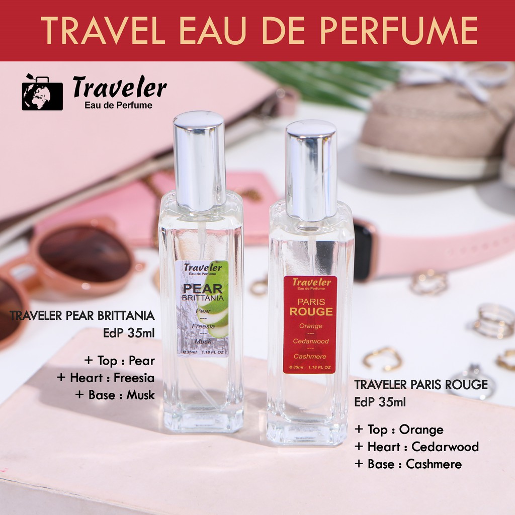 Traveler Paris Rouge [BR540] Eau de Perfume 35ml Parfum ✰ ascocobeauty ✰