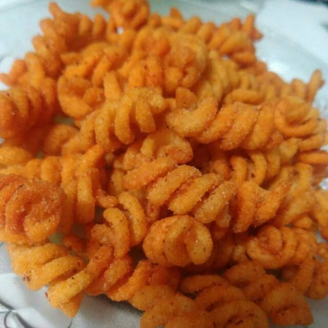 

(BEST SELLER) Makaroni ulir Pedas Original Kriuk asoyy