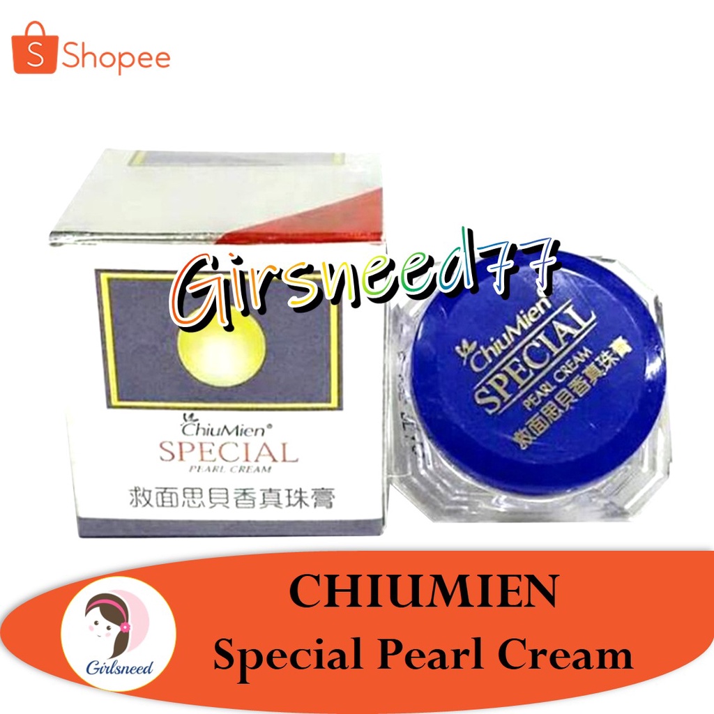 CHIUMIEN Special Pearl Cream GIRLSNEED77 Krim Pencerah Wajah Chiu Mien