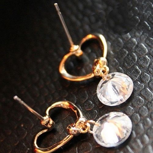 ✿AYN✿  Anting love FA30 Mutiar Tusuk Berlian Love