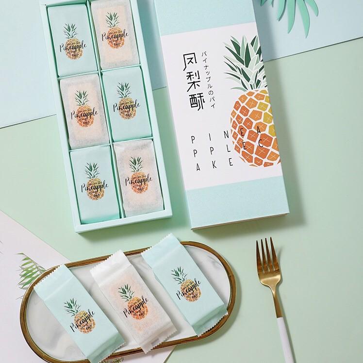 

♞ BOX KOTAK NASTAR TAIWAN 1SET KOTAK + PAPER BAG TOSCA PINEAPLE ✈