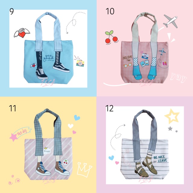 Tote SERI KAKI (CUSTOM NAMA)