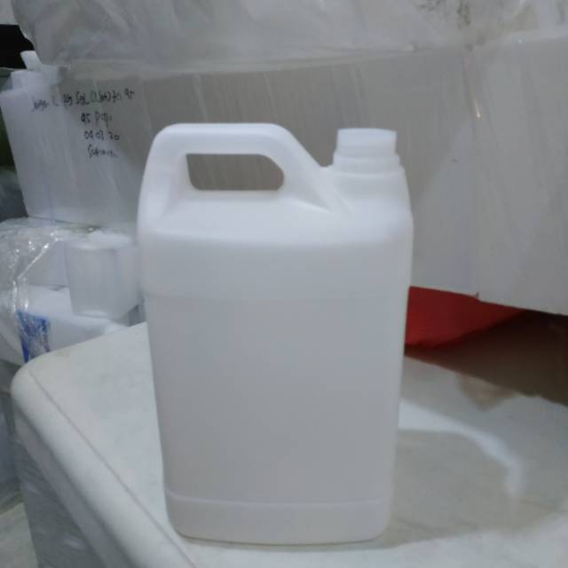 Jerigen 2 liter tutup segel putih