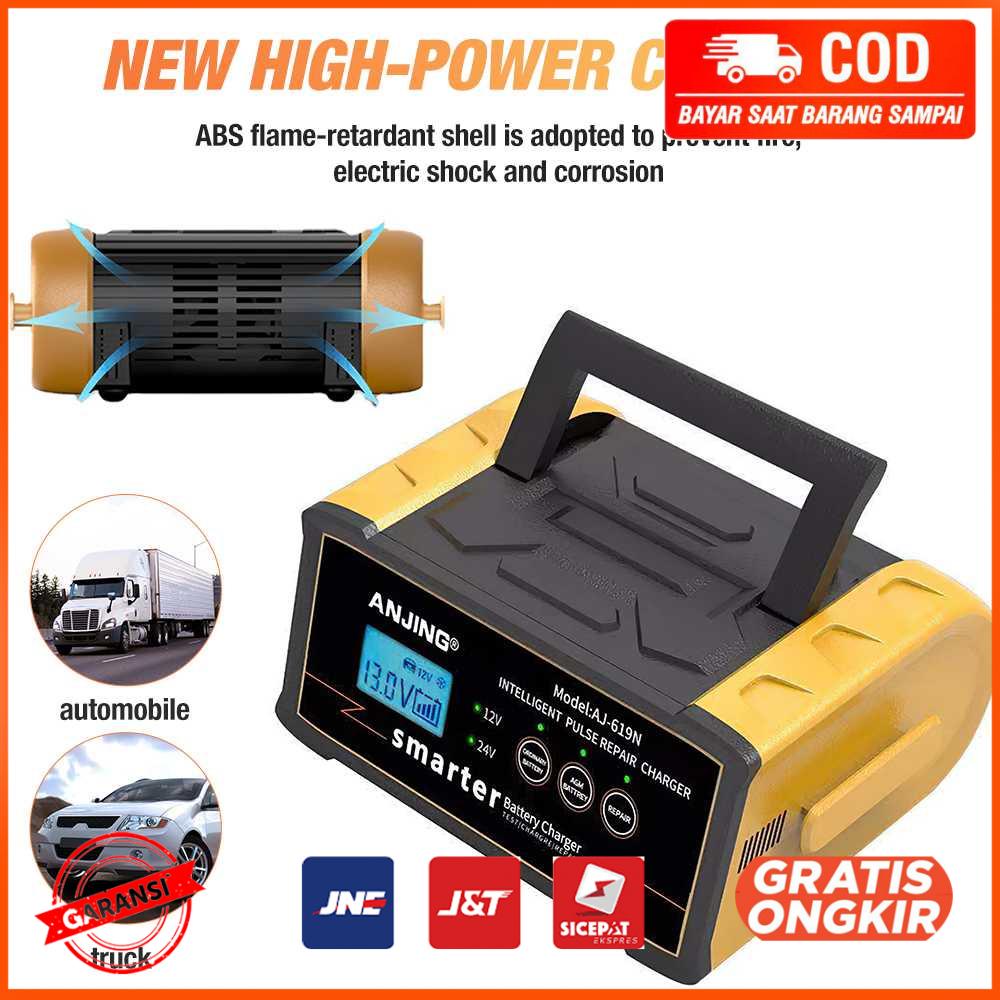 Charger Aki Mobil Lead Acid 300W 12V 24V