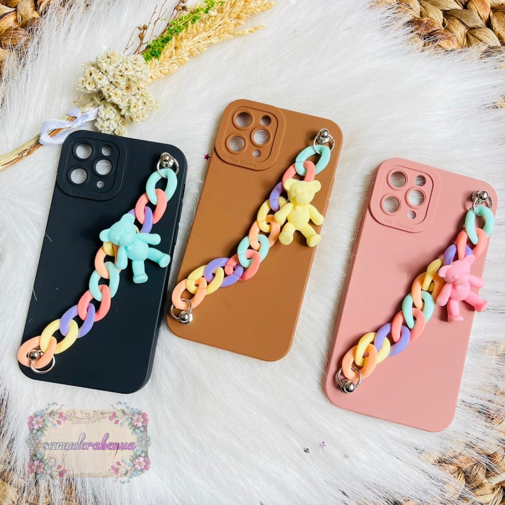 SOFTCASE PROCAMERA RANTAI XIAOMI REDMI NOTE 8 9 10 PRO SB3602