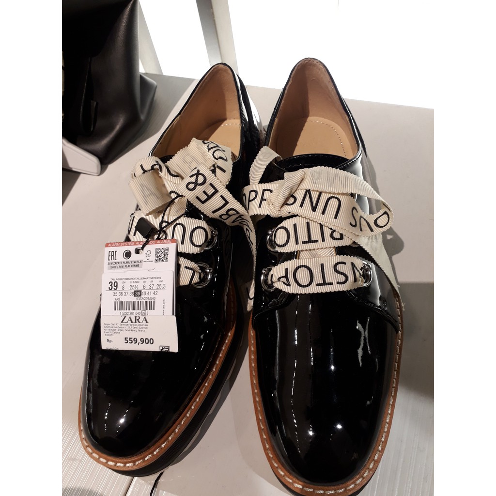 platform brogues zara