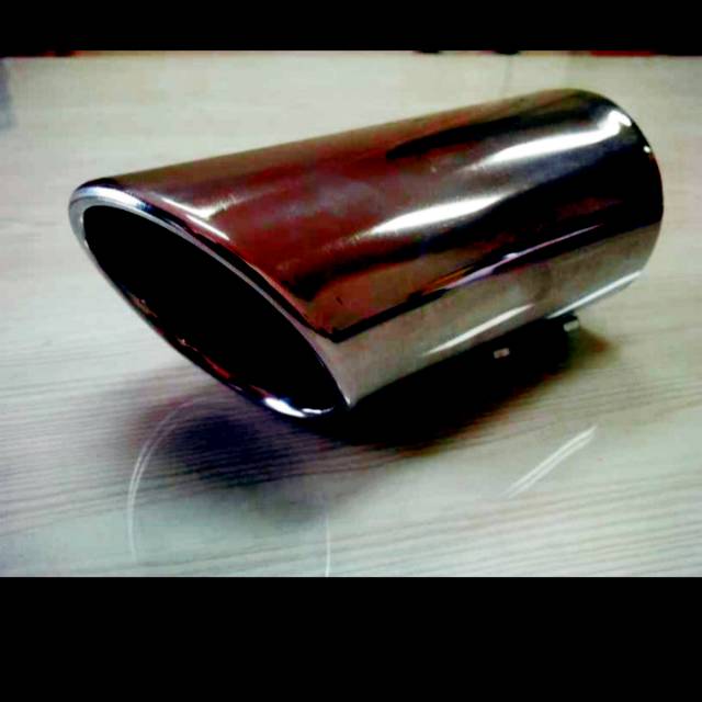 Muffler miring 6cm Avanza Xenia