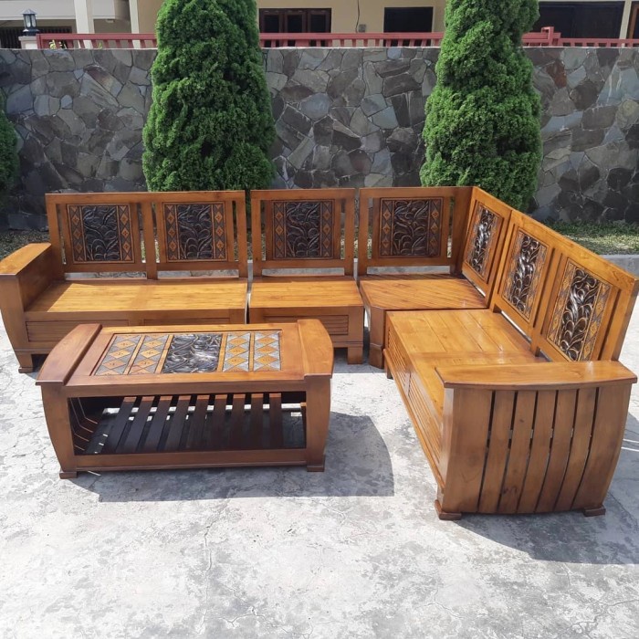 KURSI TAMU L JATI UKIR