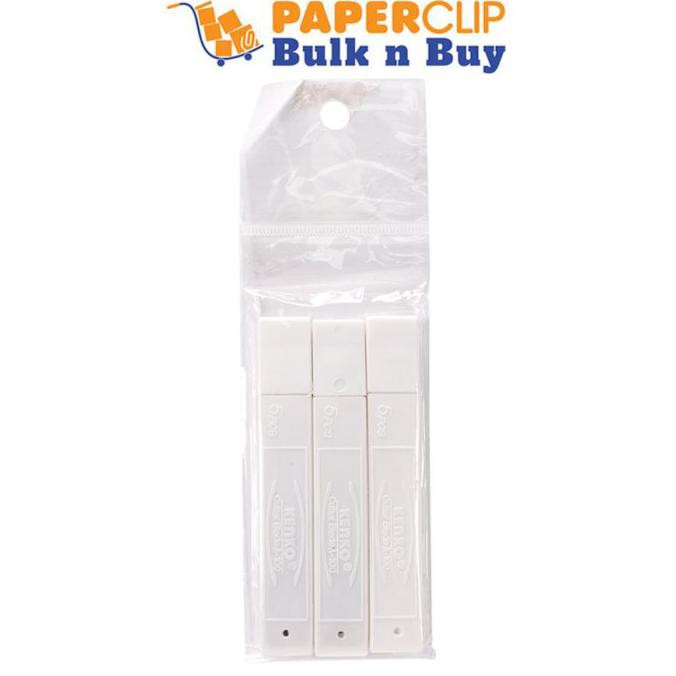 

✨BISA COD✨ ISI CUTTER / REFILL CUTTER KENKO A-100 ISI 3 1 PAK = 12 SET