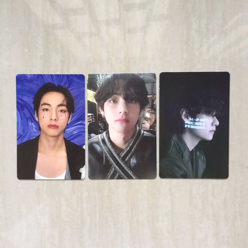 PHOTOCARD BTS SUGA TAEHYUNG CLUE ROUTE HOLO MCB PHOTOBOOK