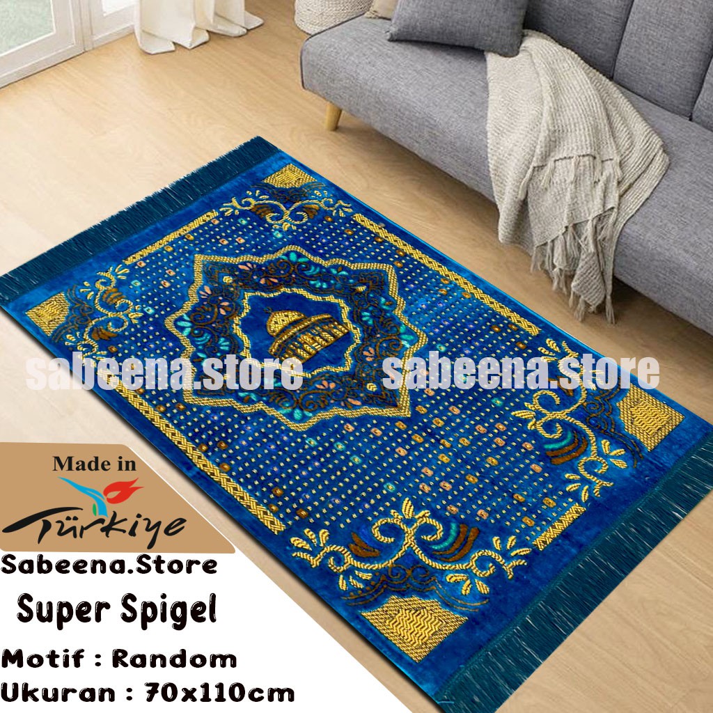 Terbaru Sajadah Turkey Turki Turky /Besar Murah Meriah Oleh Oleh Haji dan Umbruh By Sabeena.Store