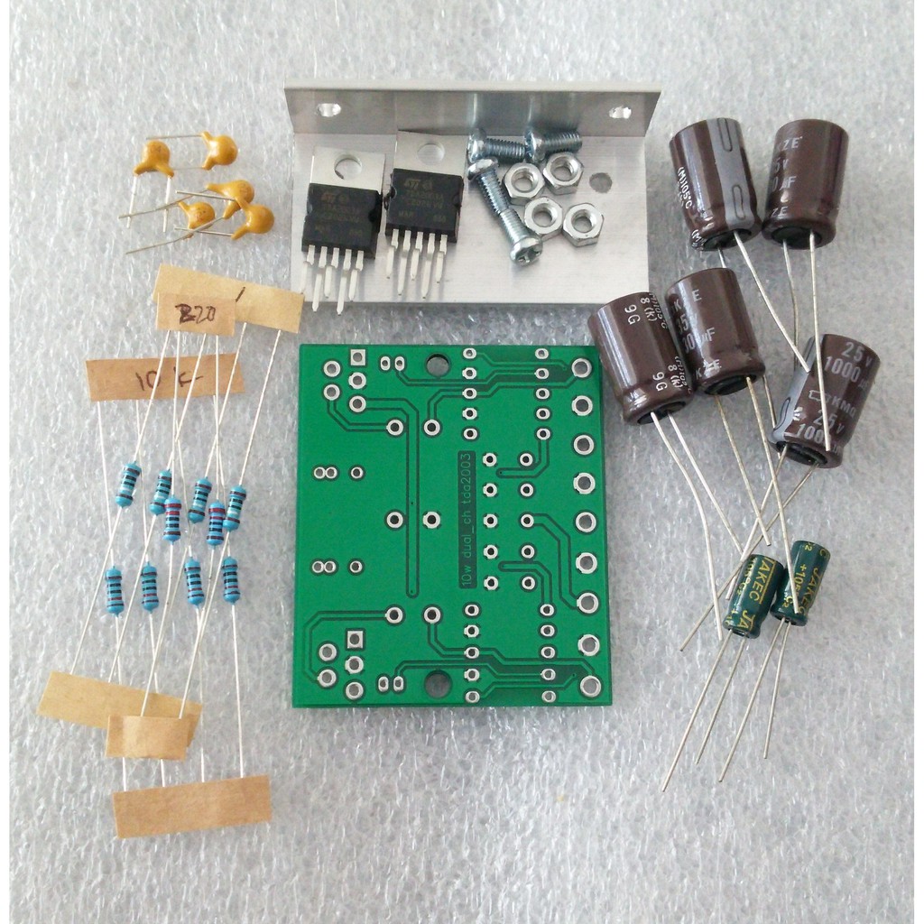 DIY Stereo 10W TDA2003 Amplifier