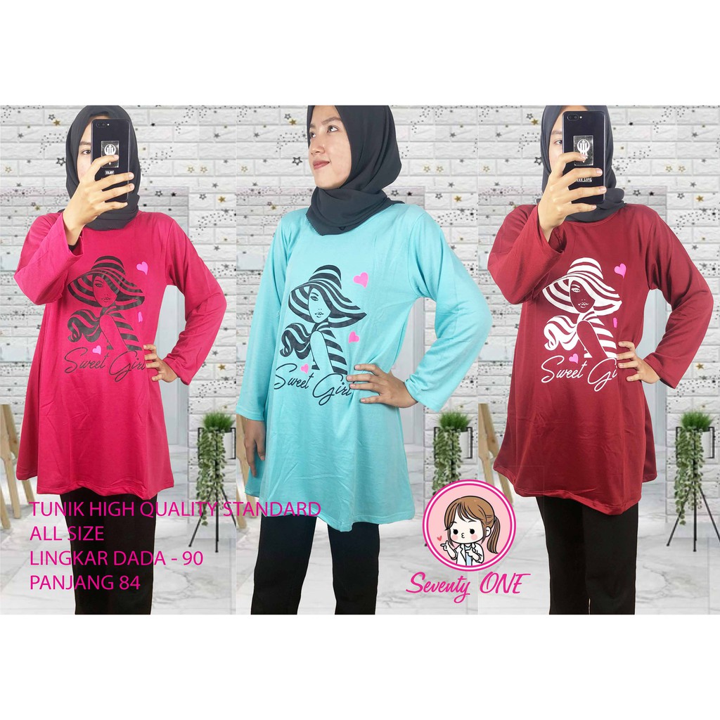 Seventy one tunik babyterry
