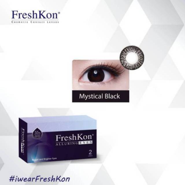 SOFTLENS COLORS MONTHLY FRESHKON ALLURING EYES BULANAN