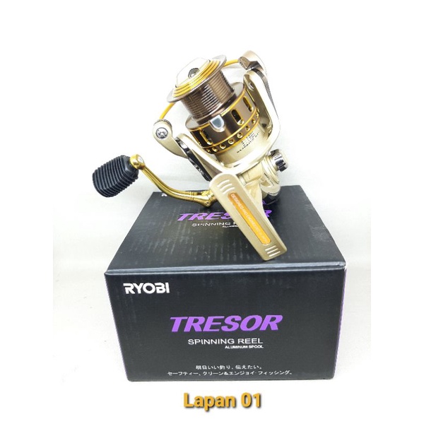 Reel Pancing Ryobi Tresor 3000 /  Reel Spinning Belum Power Handle