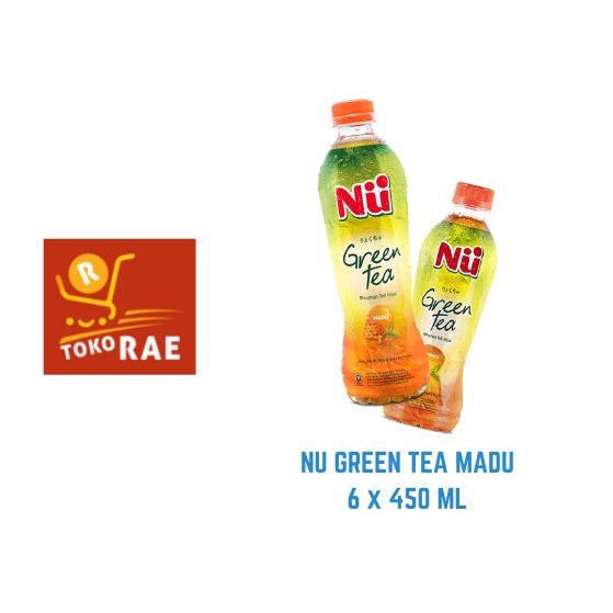 

NU Green Tea Madu Honey 450ML 1 dus isi 24