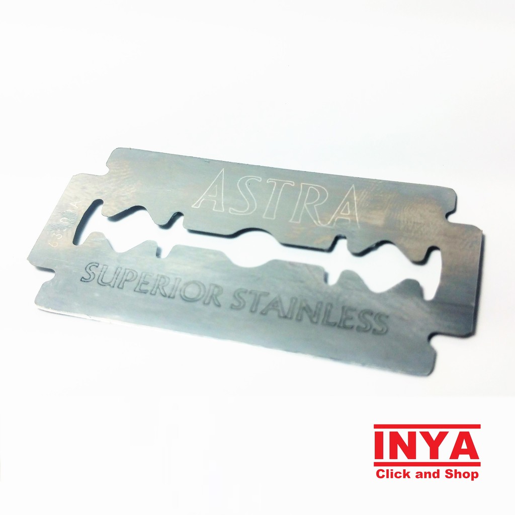 Pisau Silet Cukur ASTRA SUPERIOR STAINLESS RAZOR BLADE Satuan 1 Piece