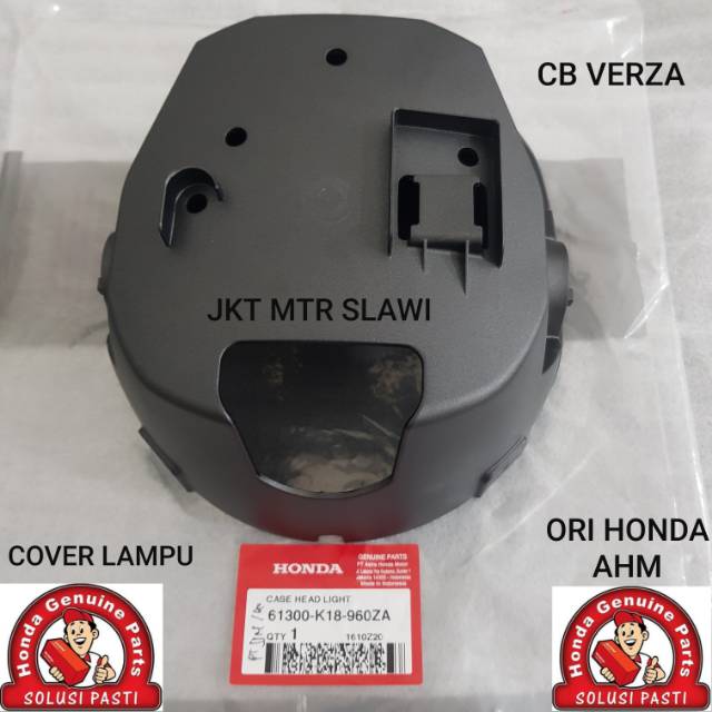 61300-K18-960ZA cover lampu belakang batok belakang case head light cb verza ori honda ahm asli honda