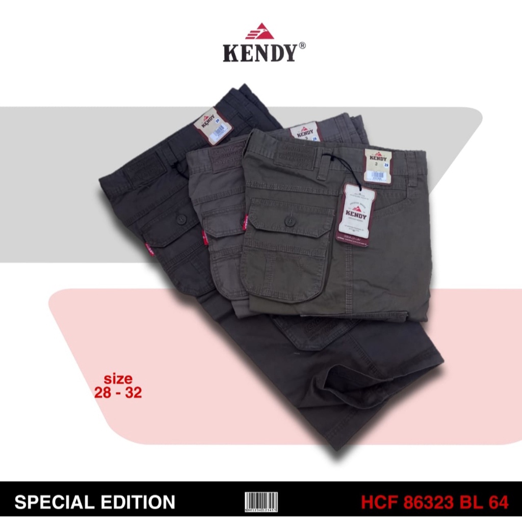 Celana Kendy Pendek Cargo Pinggang Kancing // Celana Pendek Gunung // Celana Pendek Pria