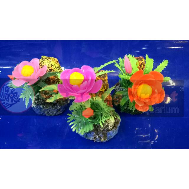Ornamen/hiasan aquarium/acesoris aquarium