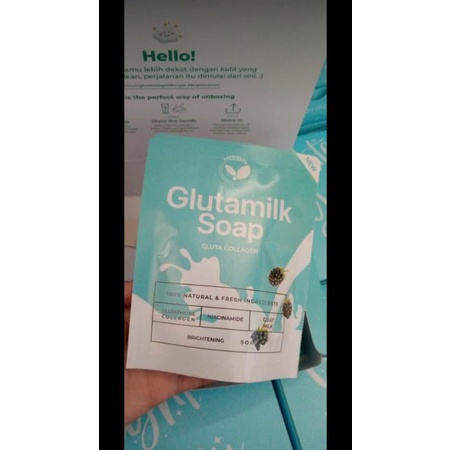 ( AGEN RESMI ) 'Glutamilk Soap' by Herbiglow