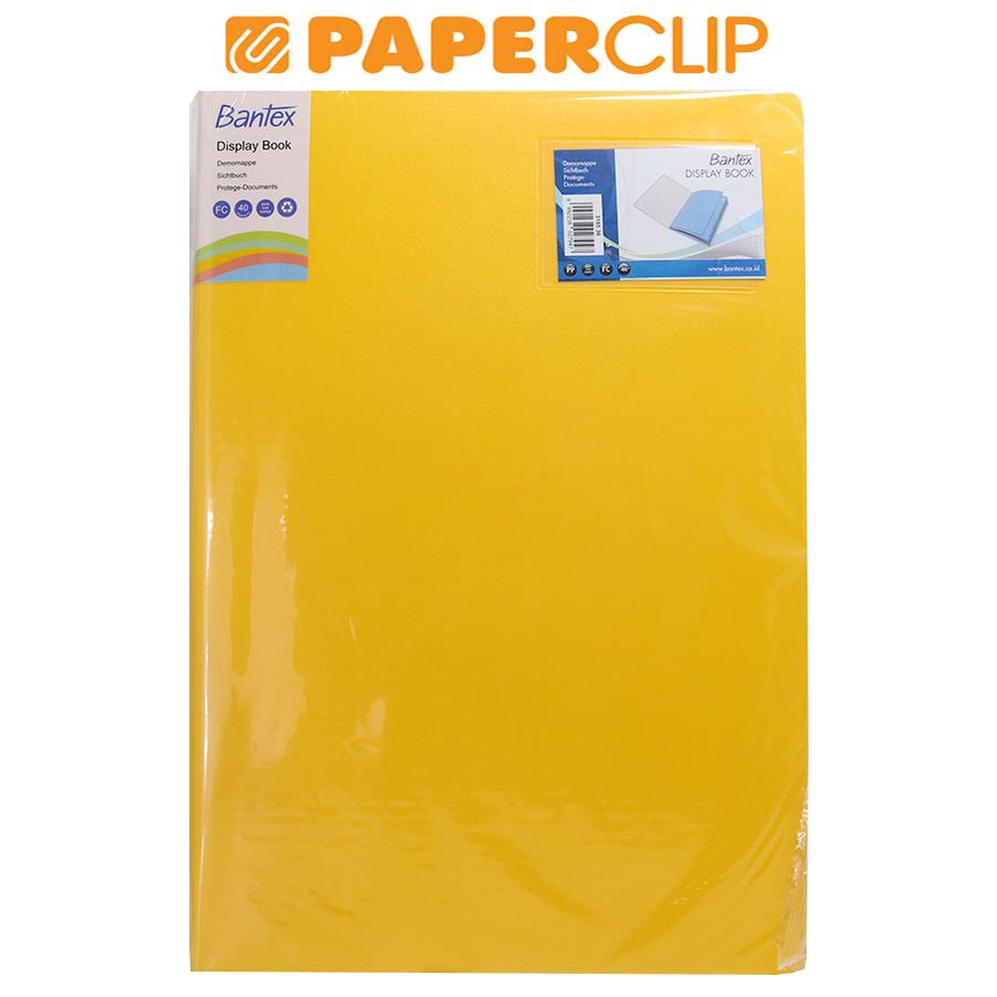 

CLEAR HOLDER BANTEX FC 3185 40P 36 FRESIA YELLOW