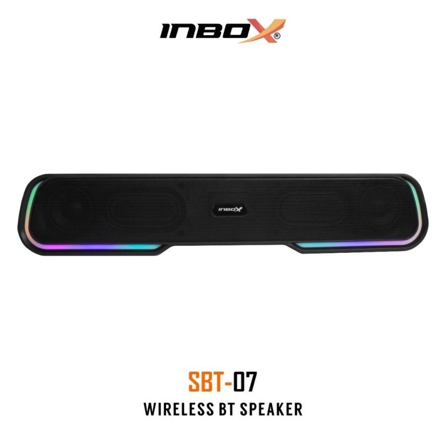 Speaker Wireless Bluetooth Inbox SBT-07 RGB