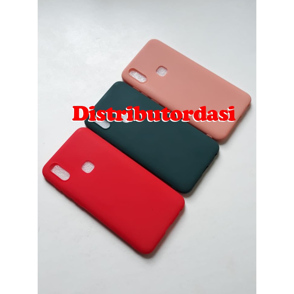 candy macaron softcase case tebal kondom hp Vivo V11 Pink maroon kuning hitam navy