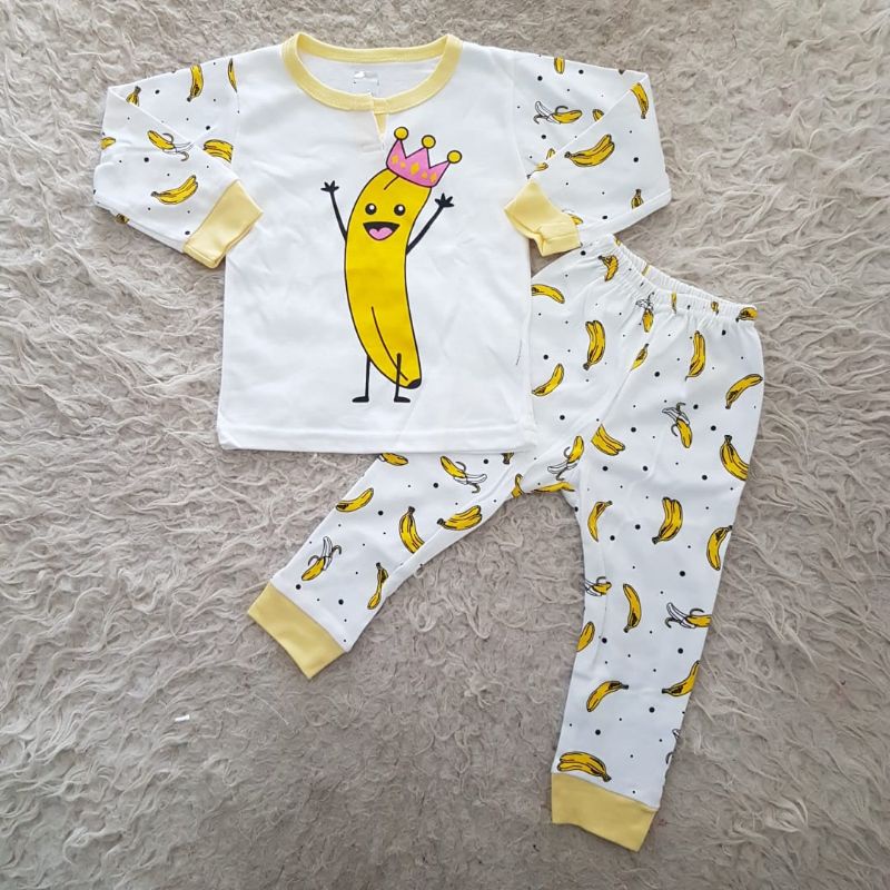 Baju Bayi Piyama lucu set