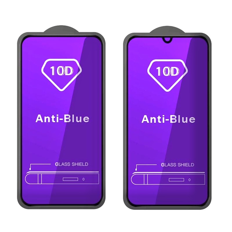 INFINIX HOT 9 PLAY 10 PLAY 11 PLAY 12i 12 PLAY 10S 10 20 20i 30 30i SMART 4 5 6 6+ 7 Tempered Glass Full Blue Anti Radiasi Blue Light Full Cover 10D