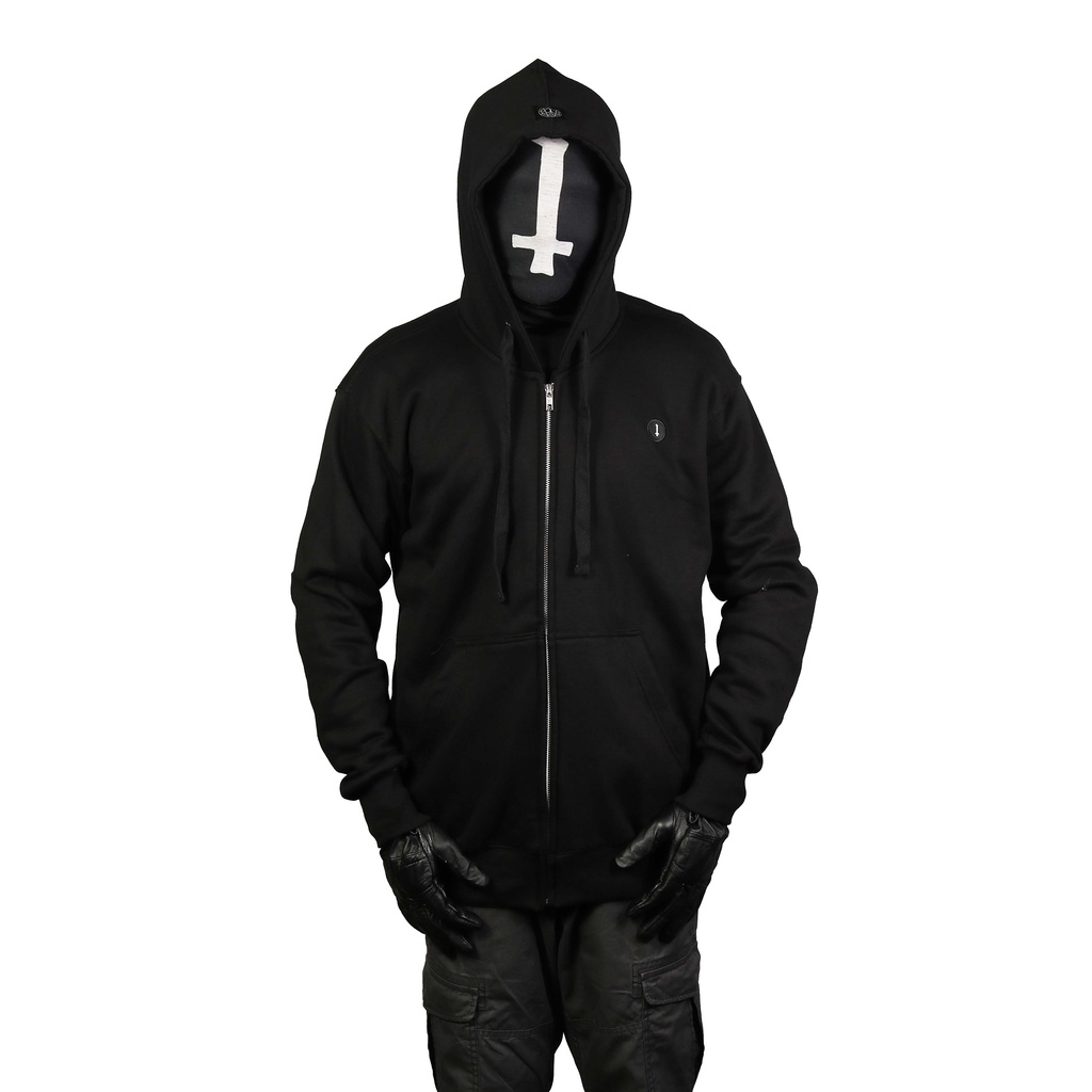 Heretic - Zip-up Zipper Hoodie - Baphomet