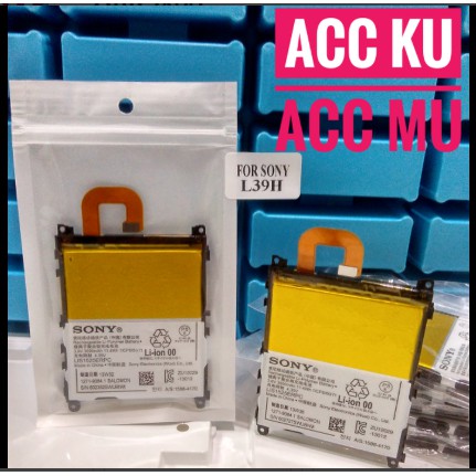 Batre Baterai HP SONY XPERIA Z1 Docomo C6903 C6902 SO-01F ORIGINAL 100% - Batu Batre Baterai Battery Batrei Tanam HP Sony Experia Z1 BIG L39H ORI Model LIS1525ERPC