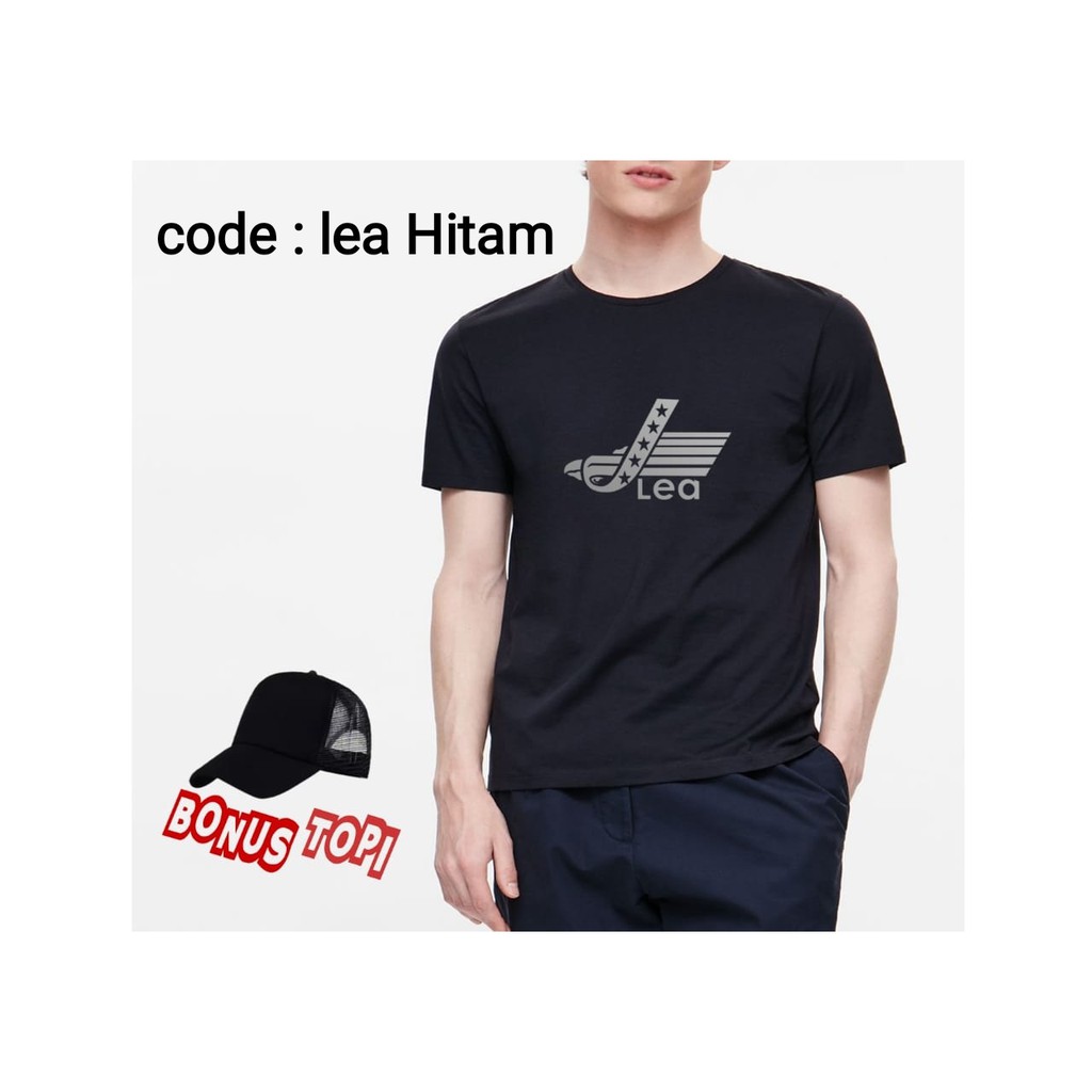 KAOS DISTRO LEA BONUS TOPI
