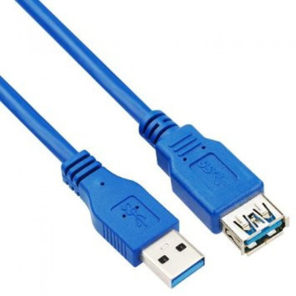 Robotsky Kabel Ekstensi USB 3.0 Male ke Female - A27 [150 CM] [Biru]