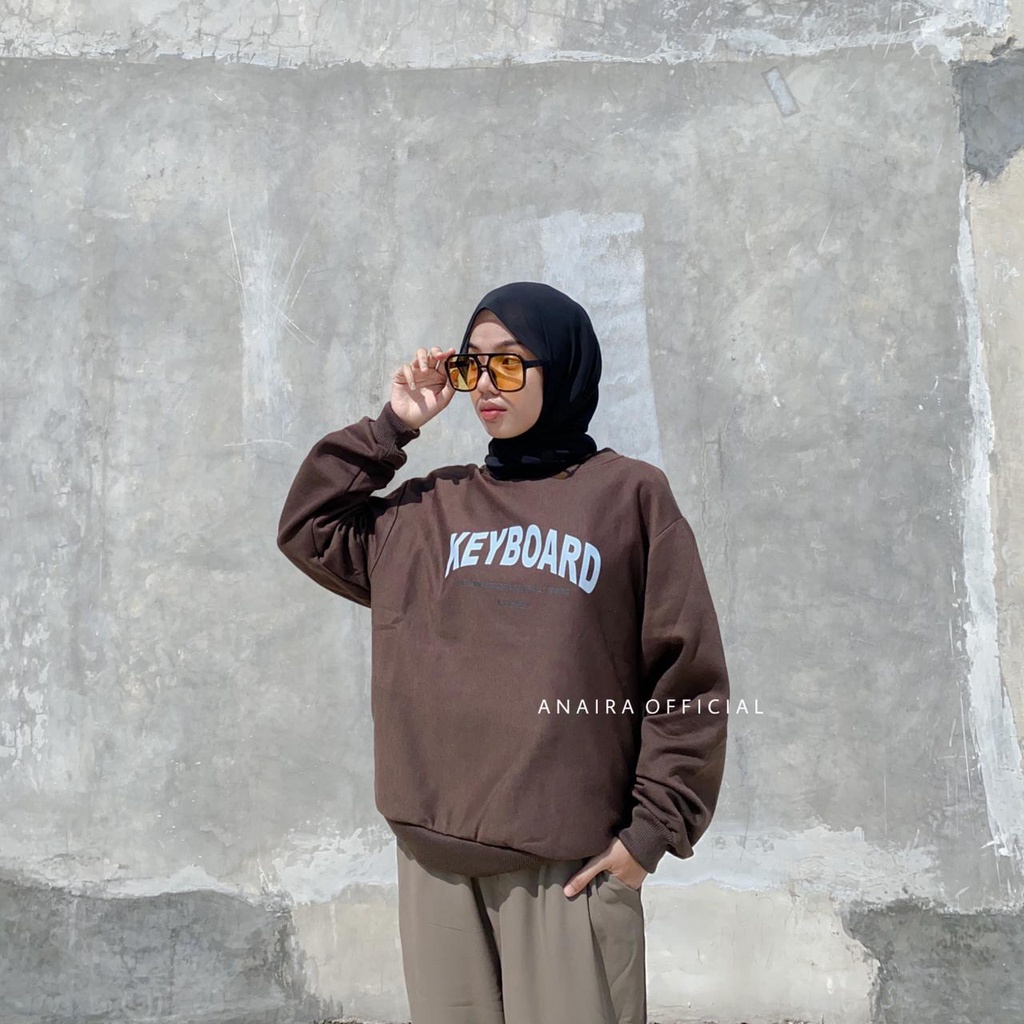 SWEATER WANITA KEYBOARD ANAIRAOFFICIAL