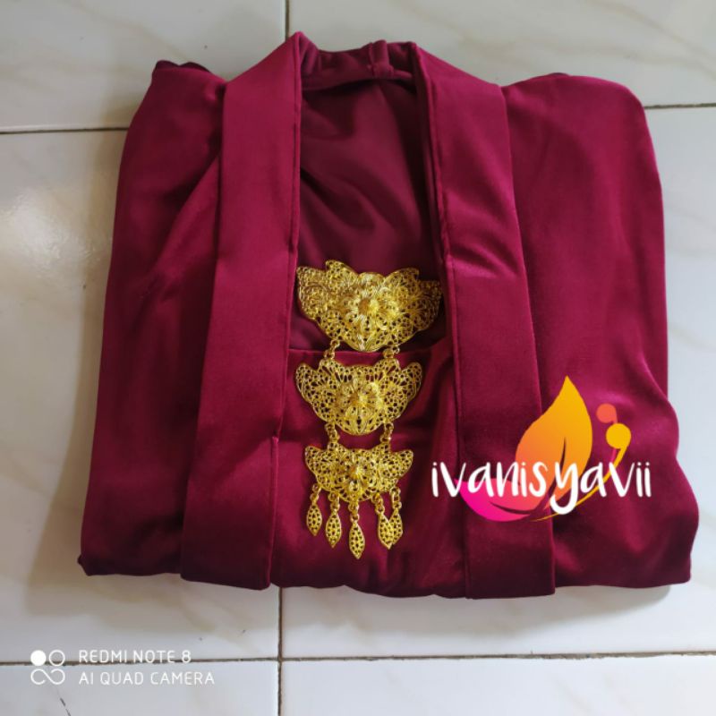 Set Baju Prewed Adat Jawa / Semen Romo - Nuansa Maroon