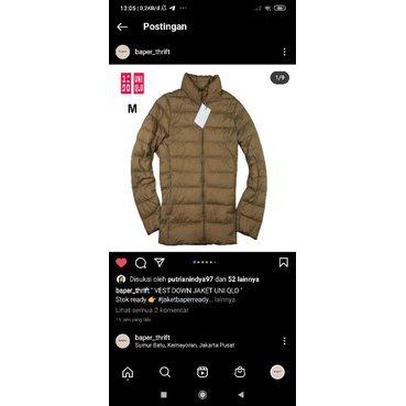 VEST OUTDOOR UNIQLO