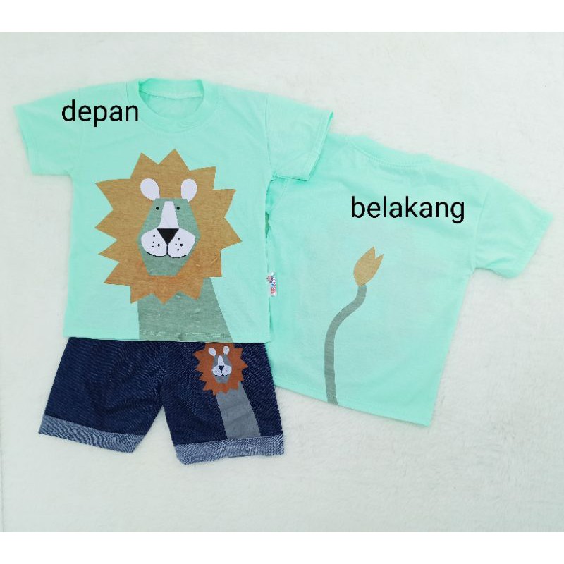 [Ss-8050] Pakaian Anak Laki-laki size 1-2tahun, Baju Kaos Anak, Setelan Anak Casual Murah Keren